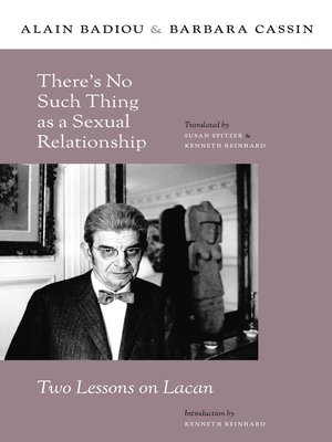 cover image of There's No Such Thing as a Sexual Relationship